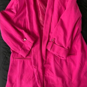 Apt 9 hot pink blazer (xl)